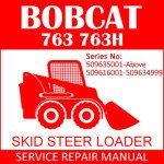 Bobcat 773 Skid Steer Loader Service Manual PDF SN 509635001-509616001