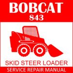 Bobcat 843 Skid Steer Loader Service Manual PDF